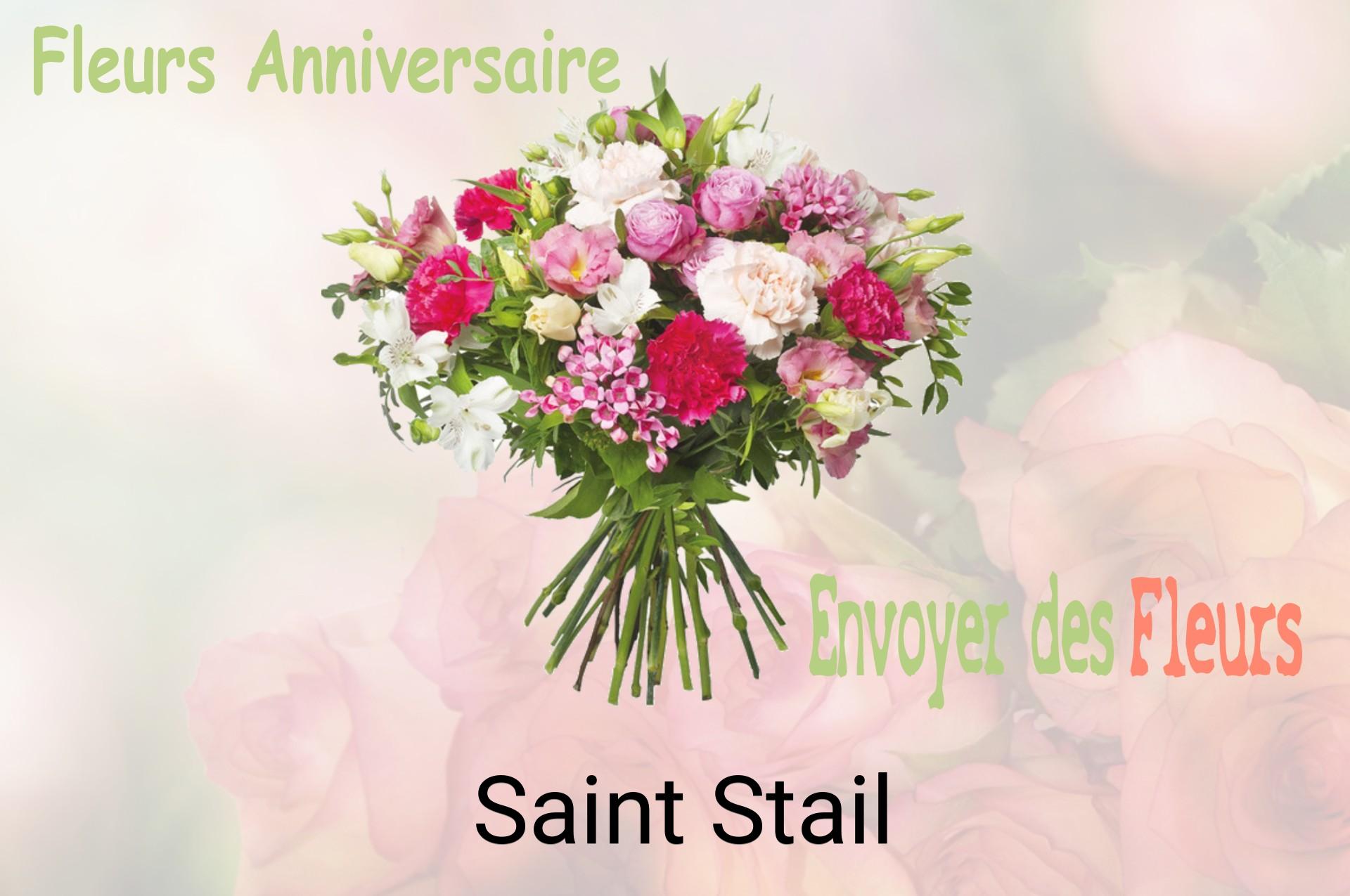 Bouquet de fleurs d’anniversaire livré à Saint-Stail